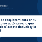 Gastos de desplazamiento en tu coche como autónomo: lo que Hacienda sí acepta deducir (y lo que no)