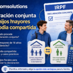 Tributación conjunta, hijos mayores y mínimos familiares en IRPF